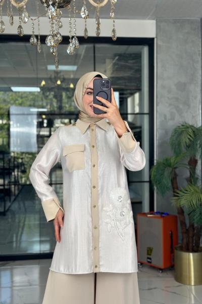 Haslet Takım-Ekru Ekru