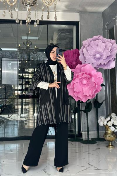 Hayal 3 lü Takım-Siyah Siyah