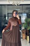 Helin Elbise Kahverengi Kahverengi