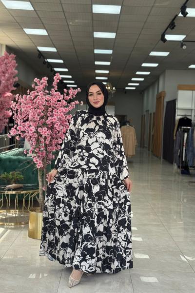 Mahru Elbise Siyah Siyah