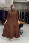 Meryem Elbise Kahverengi Kahverengi