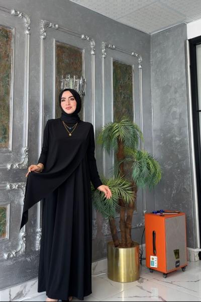 Meyra Elbise-Siyah Siyah