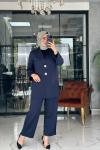 Modern Ceket Takım Lacivert Lacivert