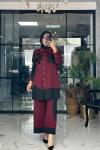 Narin Takım Bordo Bordo