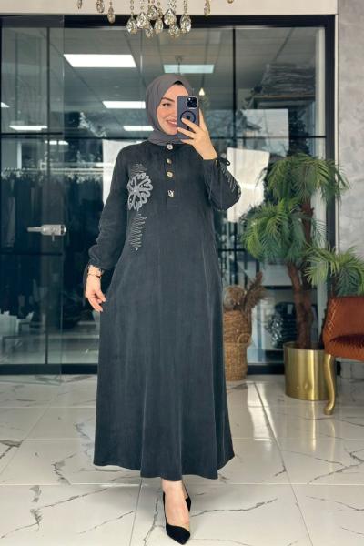 Özgün Elbise Siyah Siyah