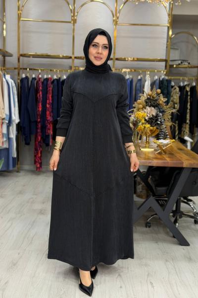 Reyyan Elbise Siyah Siyah