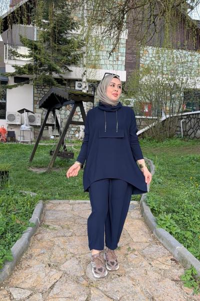 Şalvar Takım Lacivert Lacivert