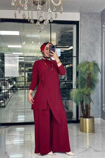 Seyran Takım-Bordo Bordo