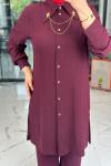 Süreyya Takım-Bordo Bordo