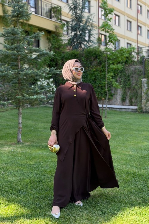 Vina Takım Kahverengi Kahverengi