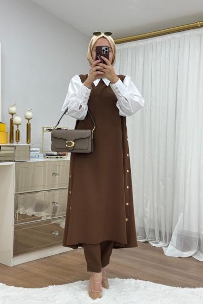 Bahwan Takım Kahverengi