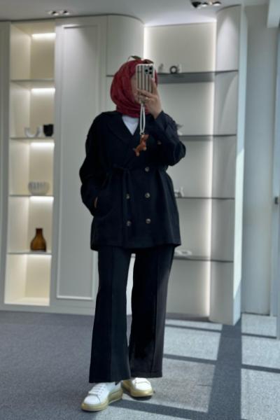 Hawai Caket Takım Siyah