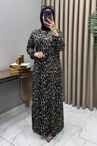 Açelya Elbise Siyah Siyah