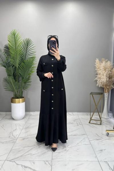 Aden Elbise Siyah Siyah