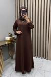 Ahsen Elbise Kahve Kahverengi