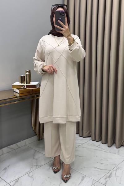 Aycan Oysho Takım Taş Taş Rengi