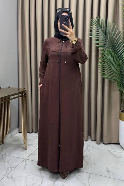 Aydan Ferace Kahve Kahverengi