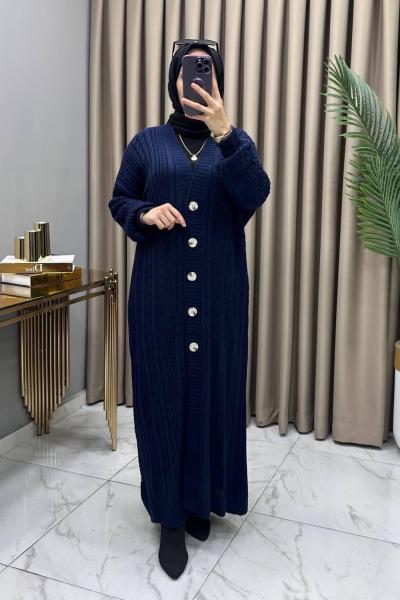 Birgül Hırka Lacivert  Lacivert