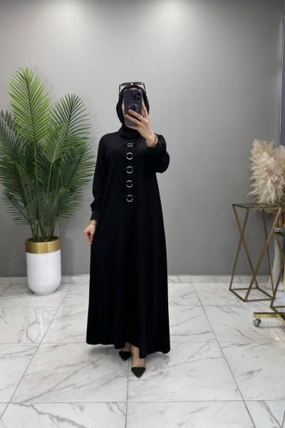 Buğlem Elbise Siyah Siyah