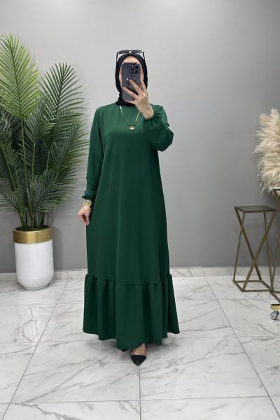 Bukle Elbise Zümrüt Zümrüt