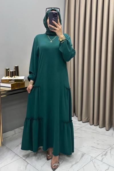 Cansel Elbise Zümrüt Zümrüt