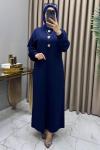 Cazibe Elbise İndigo İndigo