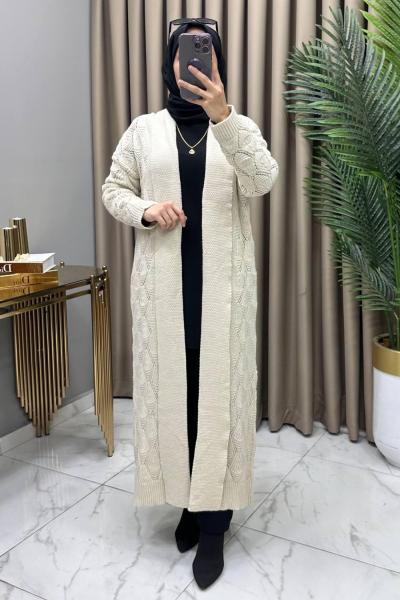 Derin Hırka Taş Taş Rengi