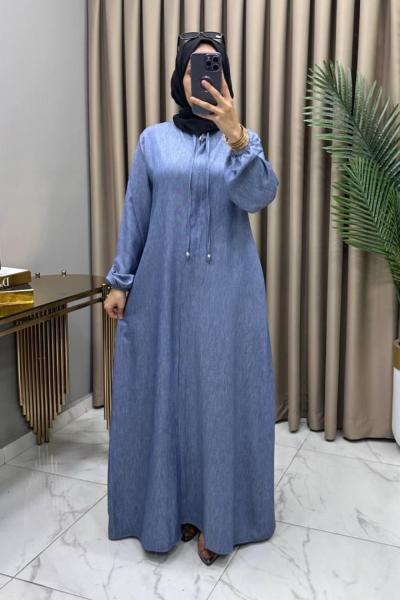 Dilay Kot Ferace Koyu Mavi kot mavi koyu