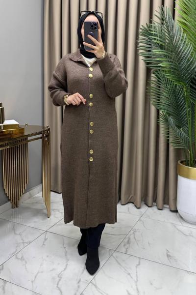 Endam Hırka Kap Kahve Kahverengi