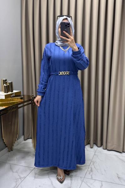 Eylül Elbise İndigo İndigo