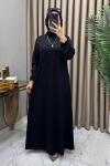Ezel Elbise Siyah Siyah