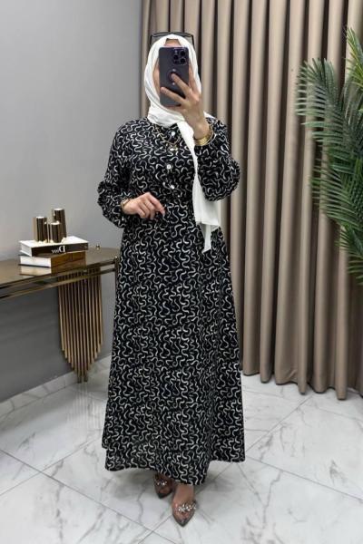 Feyza Elbise Ekru Ekru