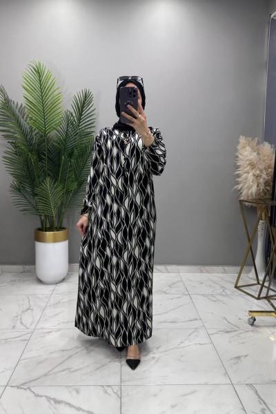 Firuze Elbise Beyaz Beyaz