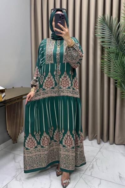 Göksel Elbise Zümrüt Zümrüt