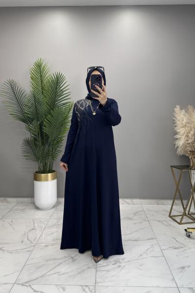 Habibe Elbise Lacivert Lacivert