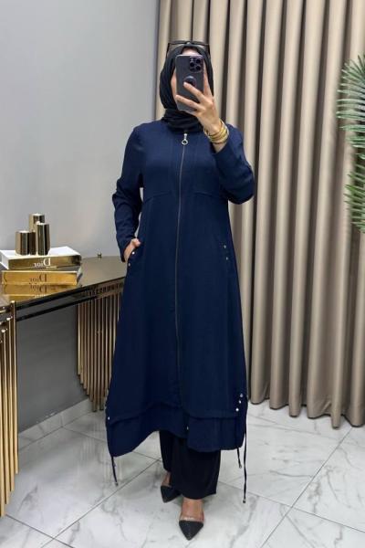 Hafsa Kap Lacivert Lacivert