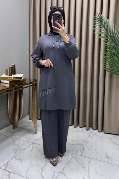 Hivda Osyho Takım Gri Gri