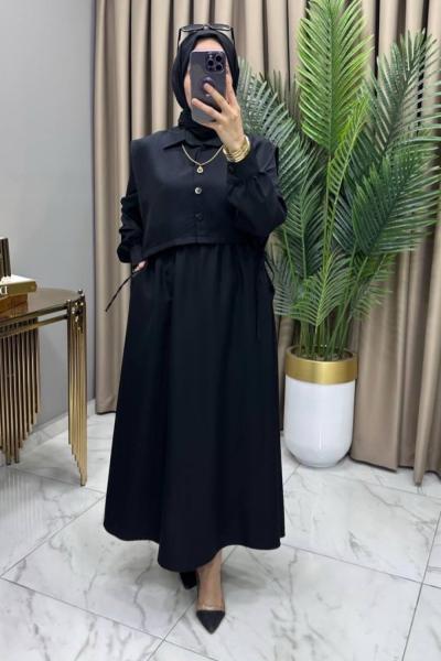 Jale Takım Siyah Siyah