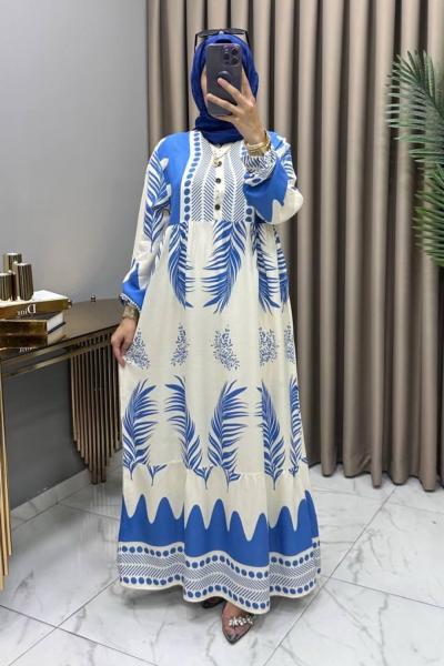 Melek Elbise İndigo Mavi  İndigo