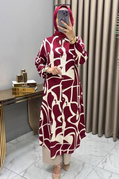 Nazar Takım Bordo Bordo