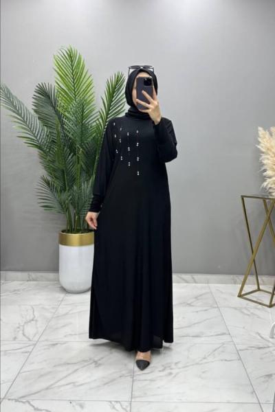 Neşe Elbise Siyah Siyah