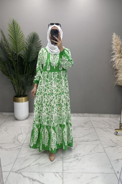 Nisa Elbise Zümrüt Zümrüt