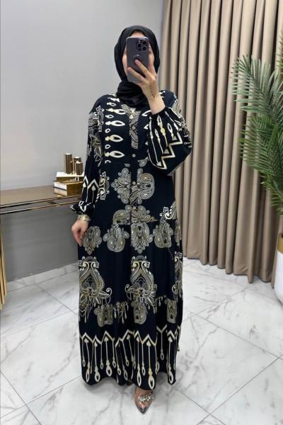 Nisan Elbise Siyah Siyah