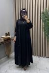 Nur Elbise Siyah Siyah