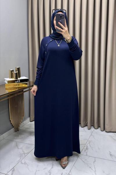 Özlem Elbise Lacivert  Lacivert