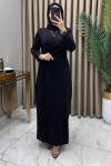 Özüm Abiye Elbise Siyah Siyah