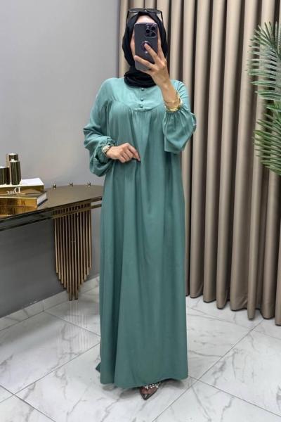 Robadan Elbise Mint Mint Yeşili