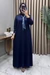 Rumeysa Elbise Lacivert  Lacivert