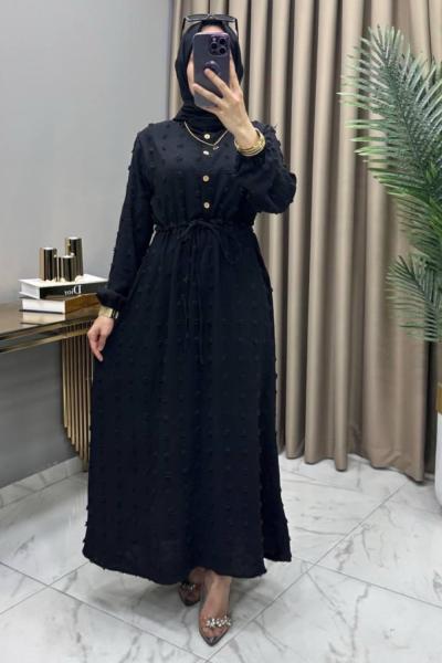 Şeker Elbise Siyah Siyah