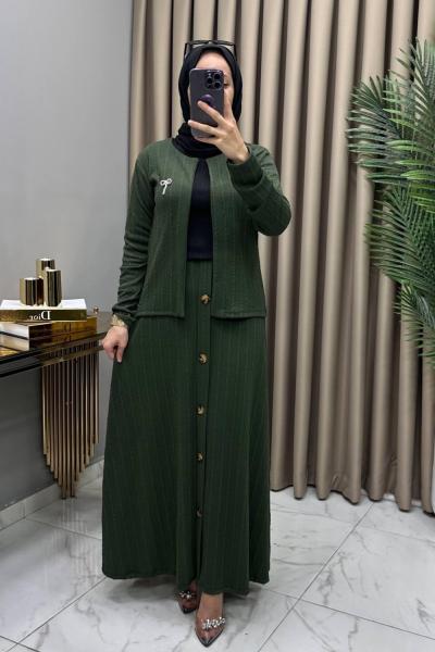 Selin Etekli Takım Haki Haki